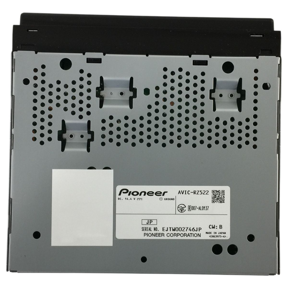 Pioneer パイオニア AVIC-RZ522 carrozzeria カロッツェリア 楽ナビ 7