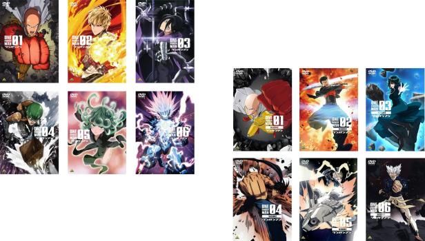 ワンパンマン(12枚セット)シーズン1、2【全巻セット アニメ 中古 DVD