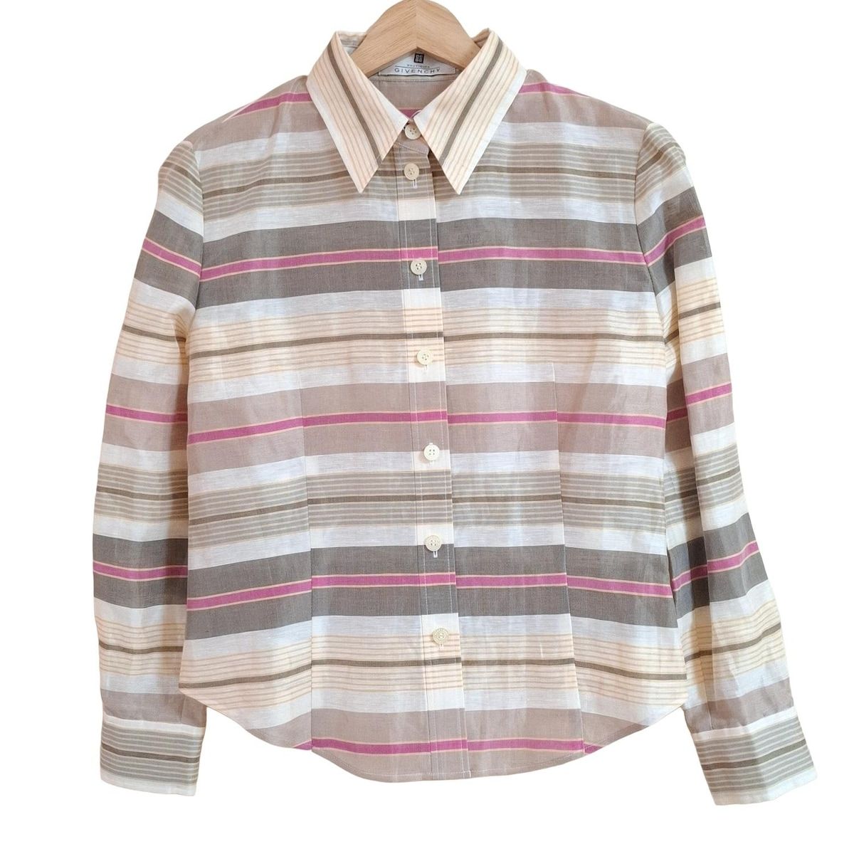 GIVENCHY(ジバンシー) 長袖シャツブラウス サイズ38 M