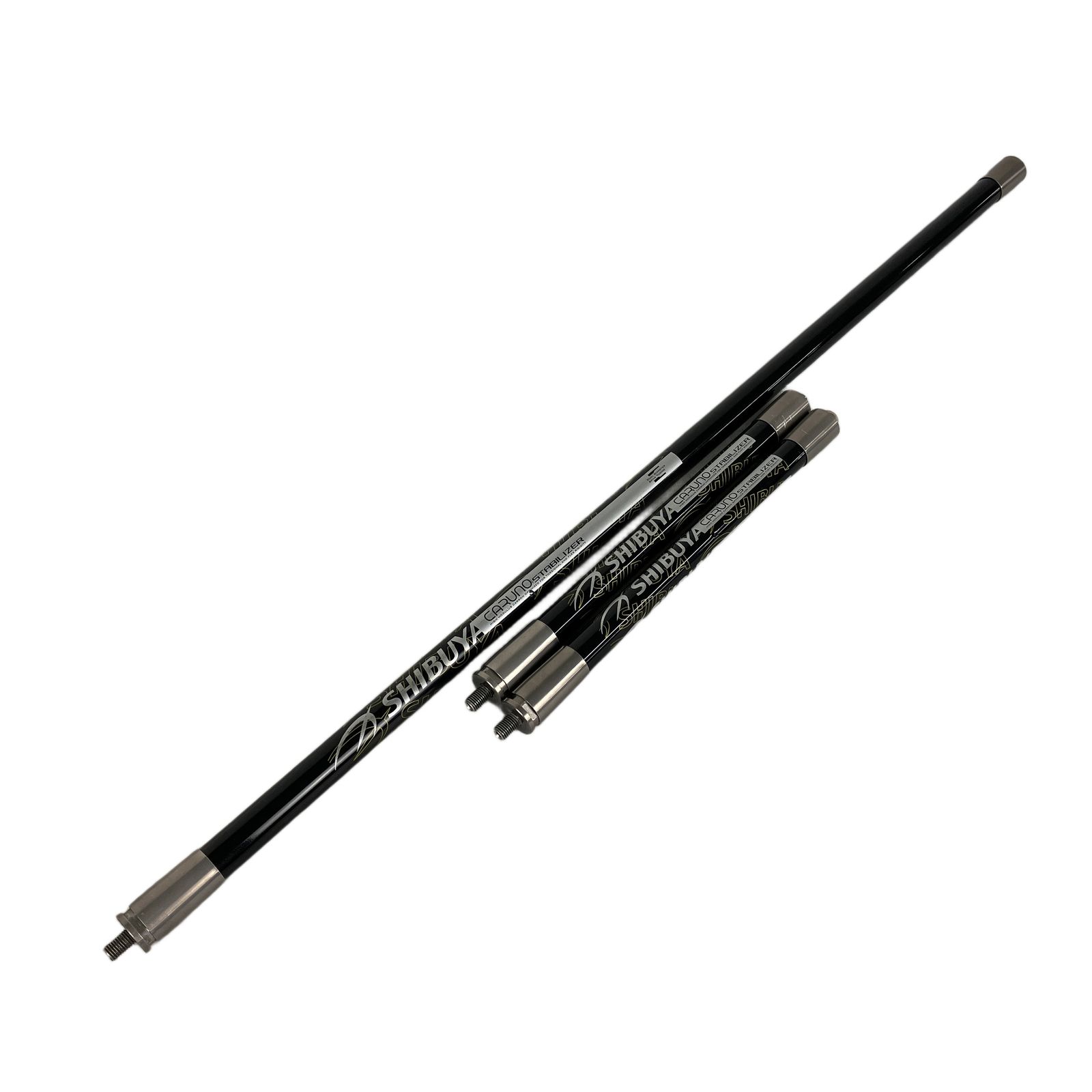 SHIBUYA CARUNO スタビライザー 10インチ 2 28インチ 3本セット シブヤ アーチェリー 用品