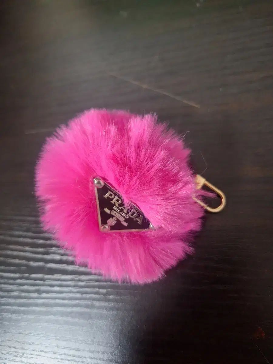 ピンク ファー キーホルダー