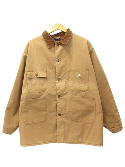 リーバイス Levi s 90 70734-72 ダックカバーオール チョアコート 裏ブランケット ブラウン L