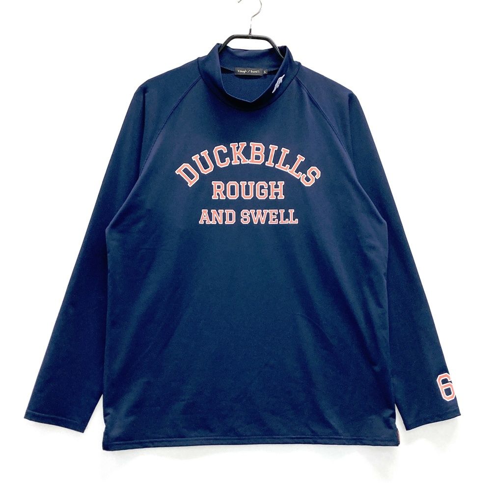 サイズ：L ROUGH&SWELL ラフアンドスウェル 2023年 長袖モックネックT