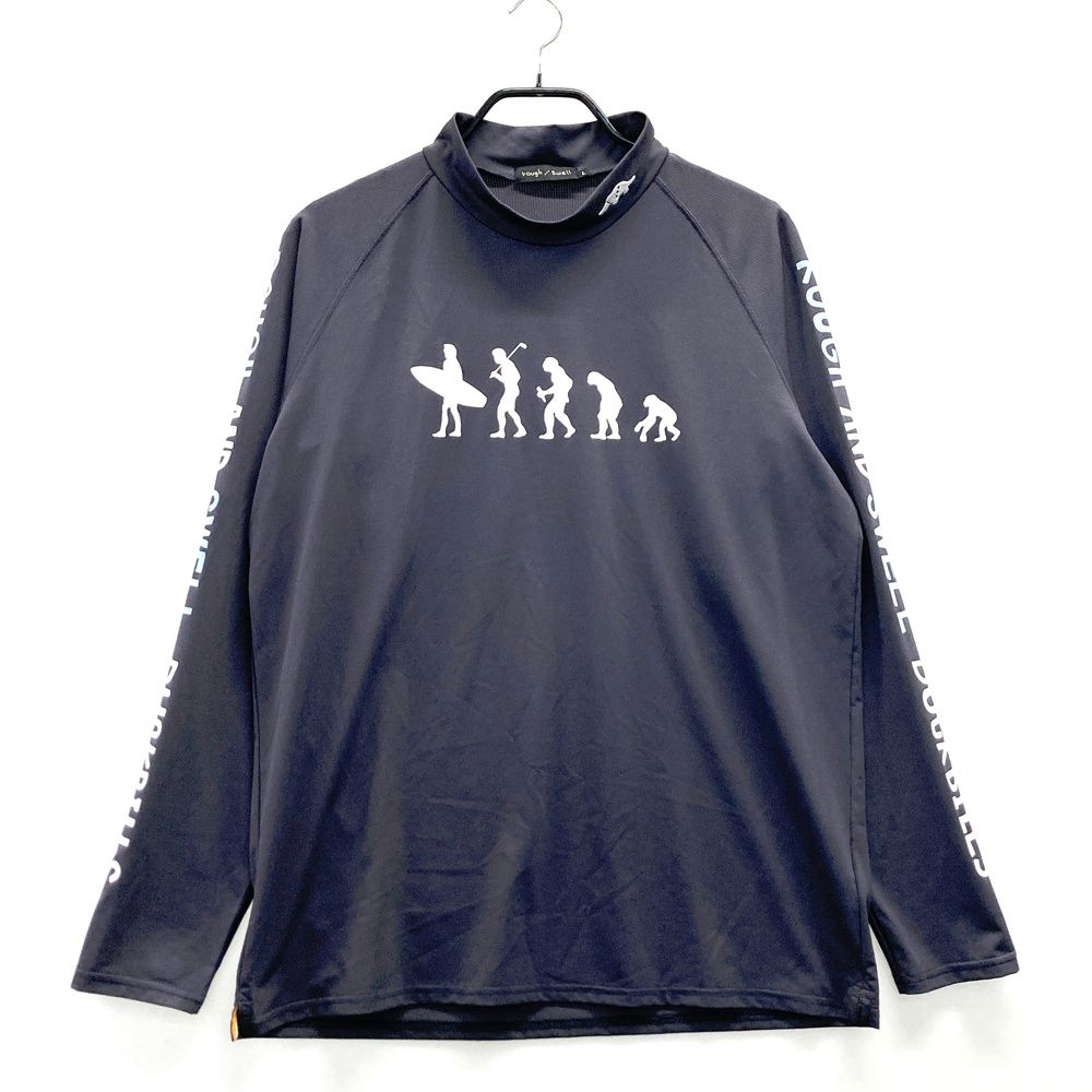 サイズ：L ROUGH&SWELL ラフアンドスウェル 2024年 長袖モックネックT