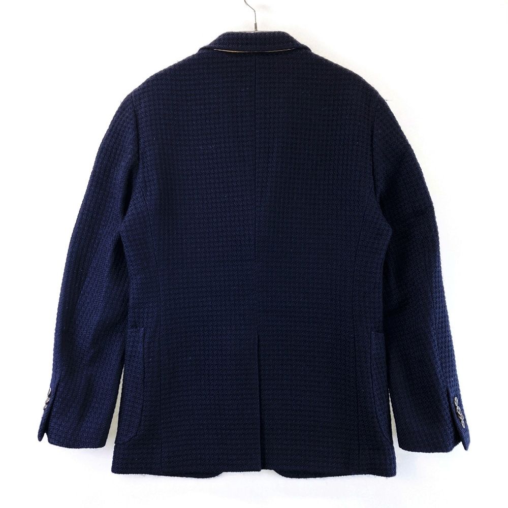 美品✨【マスターバニーエディション】テーラードジャケット 濃紺ネイビー 5サイズ サイズ：4 MASTER BUNNY EDITION マスターバニーエディション ニット