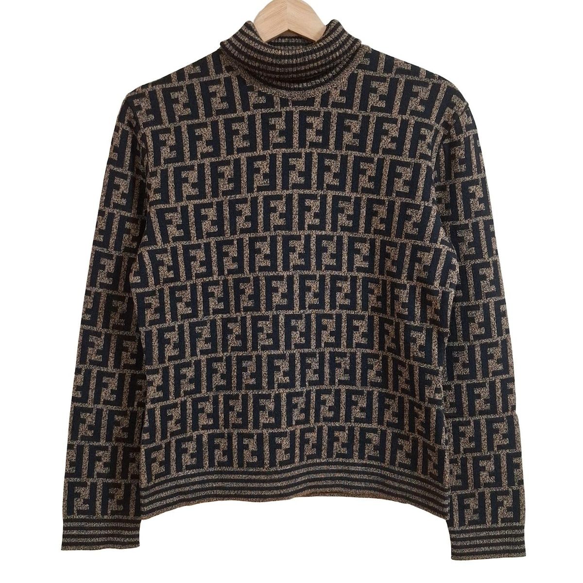 FENDI(フェンディ) 長袖セーター サイズ44(J) レディース - 黒