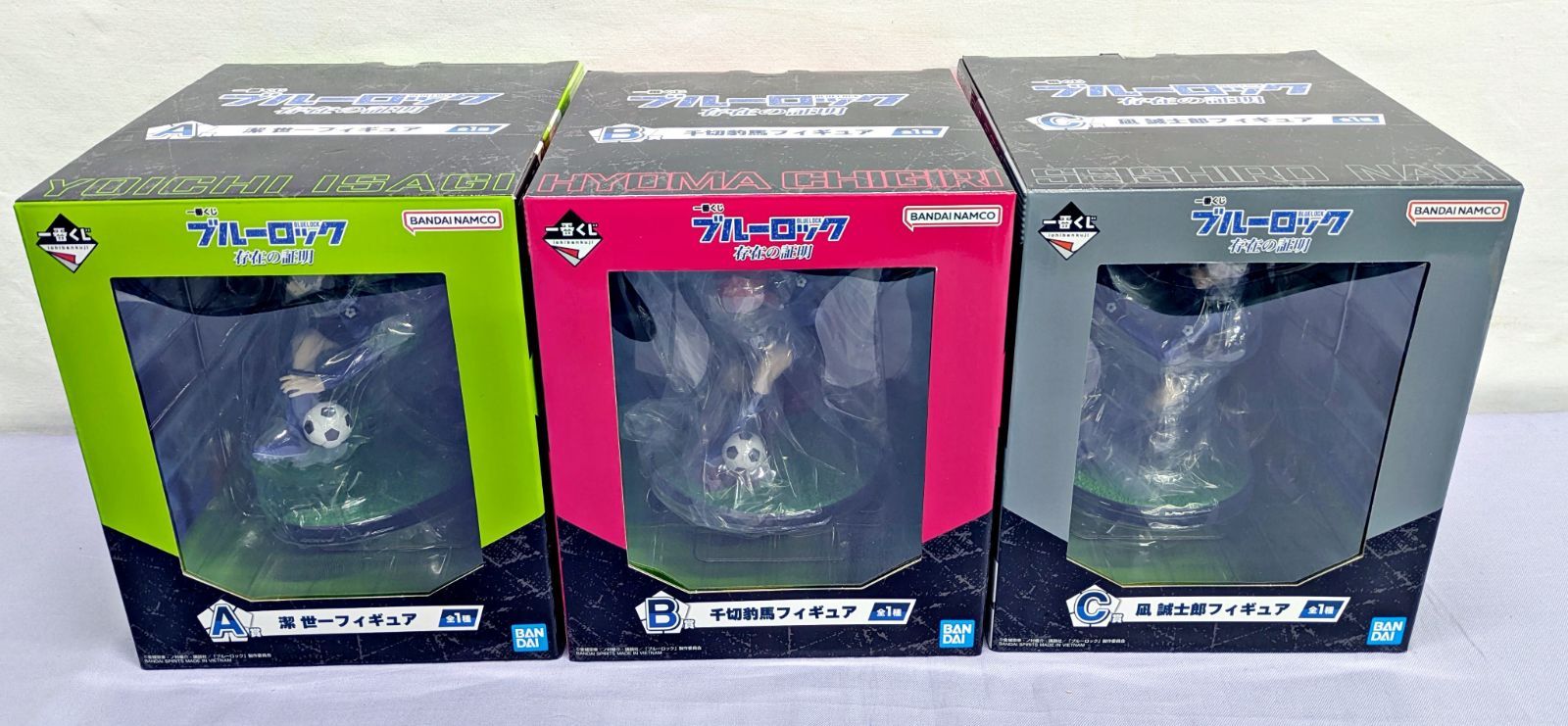 未開封品】一番くじ ブルーロック 存在の証明 A B C賞 A賞 潔世一 B賞