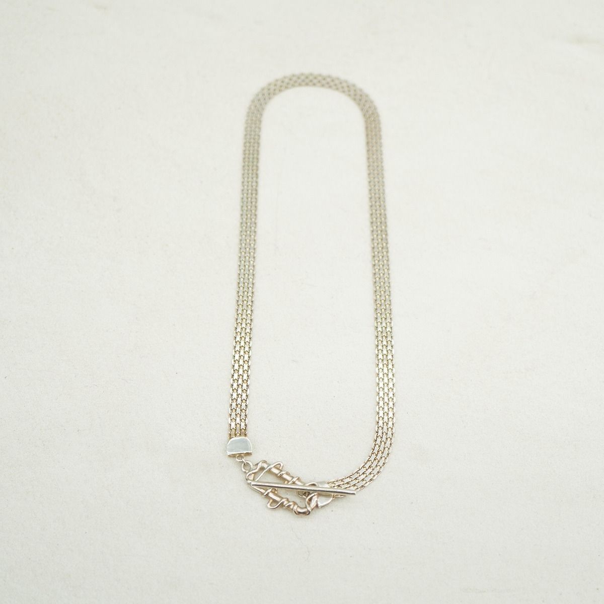 お買い得イ草 美品 YOSTER ヨースター Entwine Choker シルバー