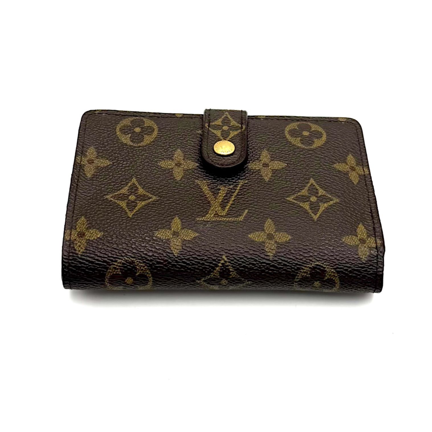 ルイヴィトン ポルトモネビエヴィエノワ モノグラム がま口小銭入れ