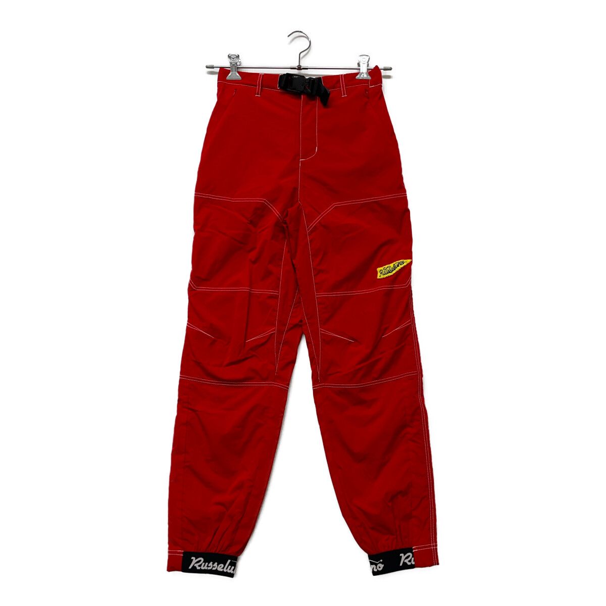 【新品未使用】サイズ4 メンズ パンツ ラッセルノ 1798 中古 メンズ ラッセルノ RUSSELUNO パンツ 4(M) 赤 レッド ロング 撥水