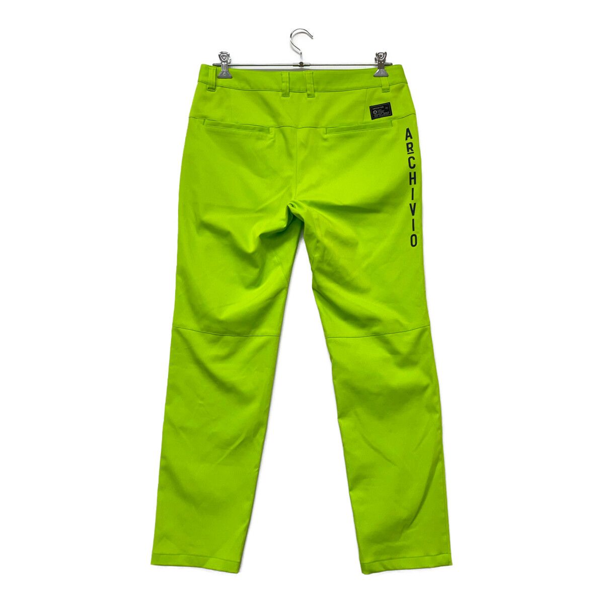 メンズ アルチビオ archivio パンツ 50 LL 黄緑 ロング 撥水
