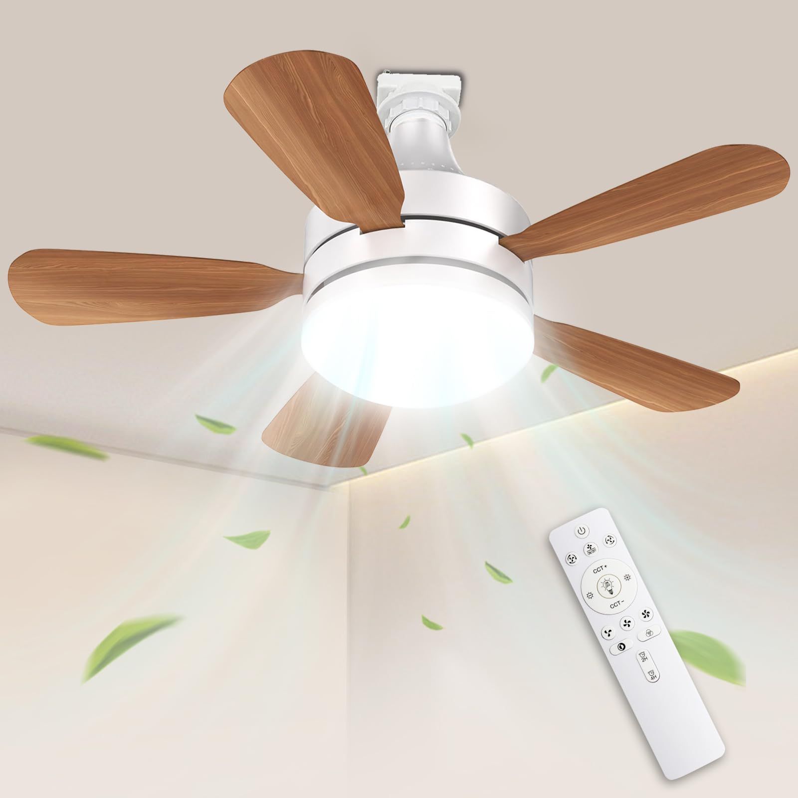 TENKOO&YOU 38W LEDライトファン 12インチ　　2個セット TENKOO&YOU 38W LEDライトファン 12インチ 2個セット Amazon.co.jp