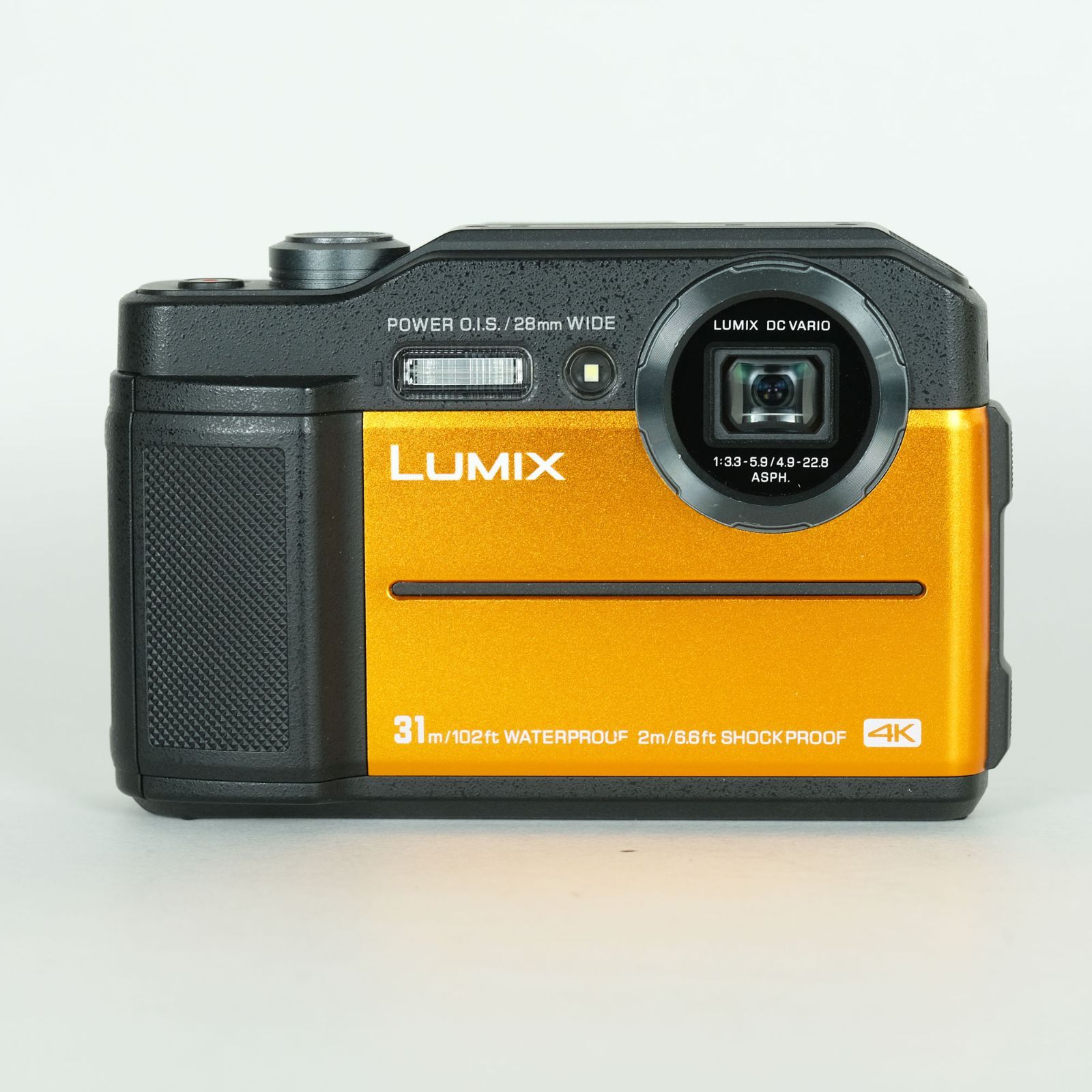 良品] Panasonic LUMIX DC-FT7 オレンジ | コンパクトデジタルカメラ