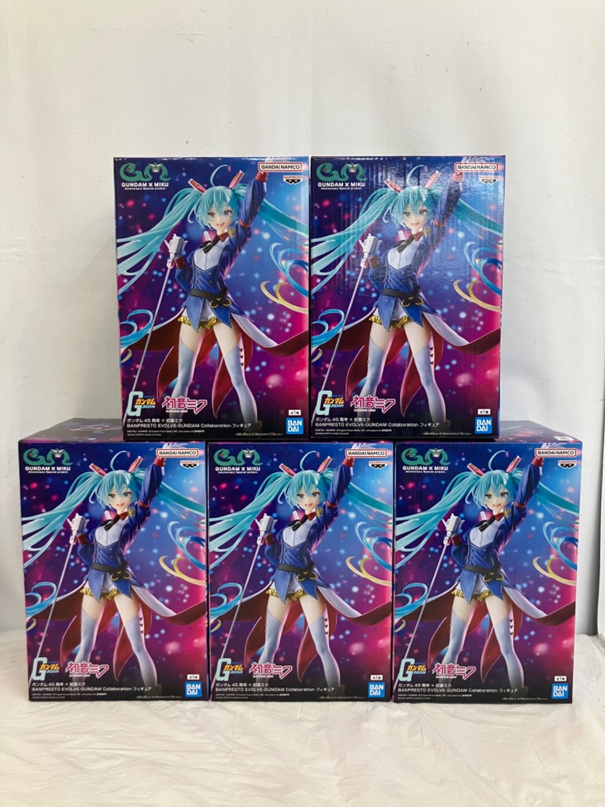 未開封 BANPRESTO EVOLVE ガンダム45周年 初音ミク Collaboration