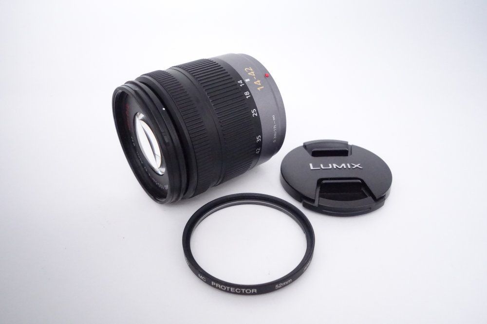 上品 Panasonic パナソニック G VARIO 14-42 mm F 3.5-5.6 ASPH. H- D 11085 A