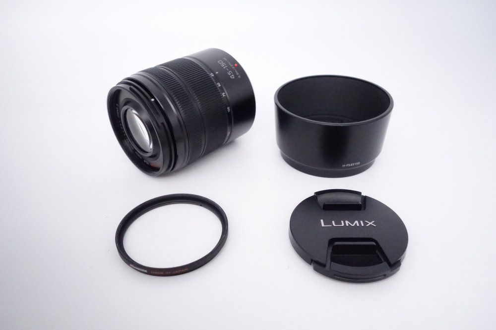 Panasonic G VARIO 45-150 mm F 4.0-5.6 ASPH. ブラック H-FS 45150-KA D 11086 A