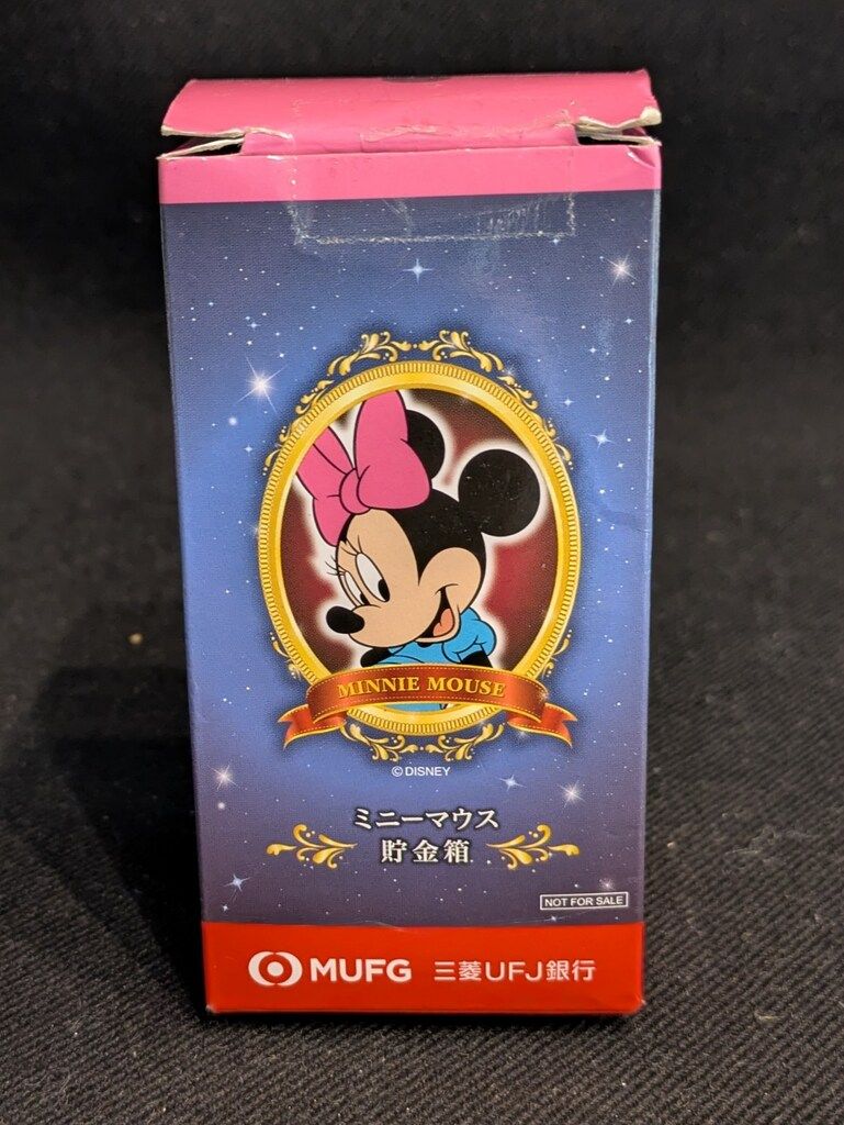 ミニーマウス　貯金箱　未開封新品 Disney - ☆匿名配送 ミニーマウス貯金箱 ディズニーの通販 by らっぴ