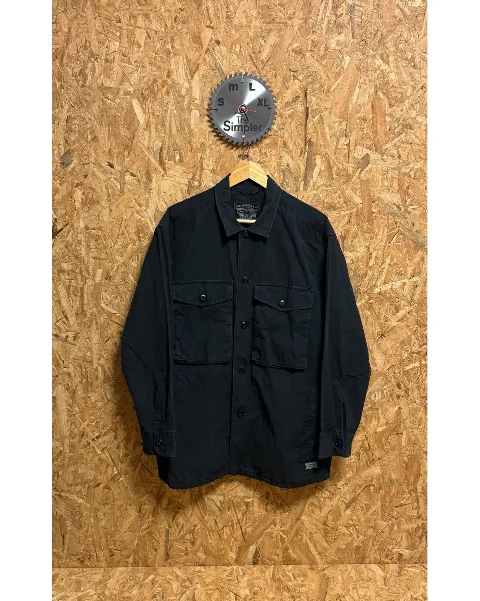 リーバイス リップストップ シャツ ロング丈ジャケット