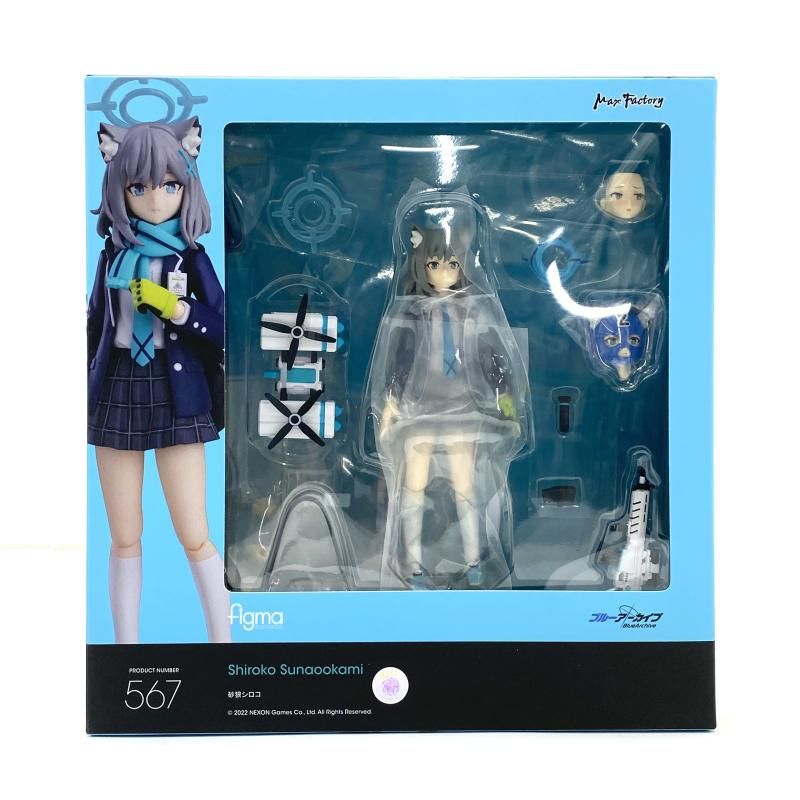 中古】【未開封】figma 砂狼シロコ 「ブルーアーカイブ -Blue Archive