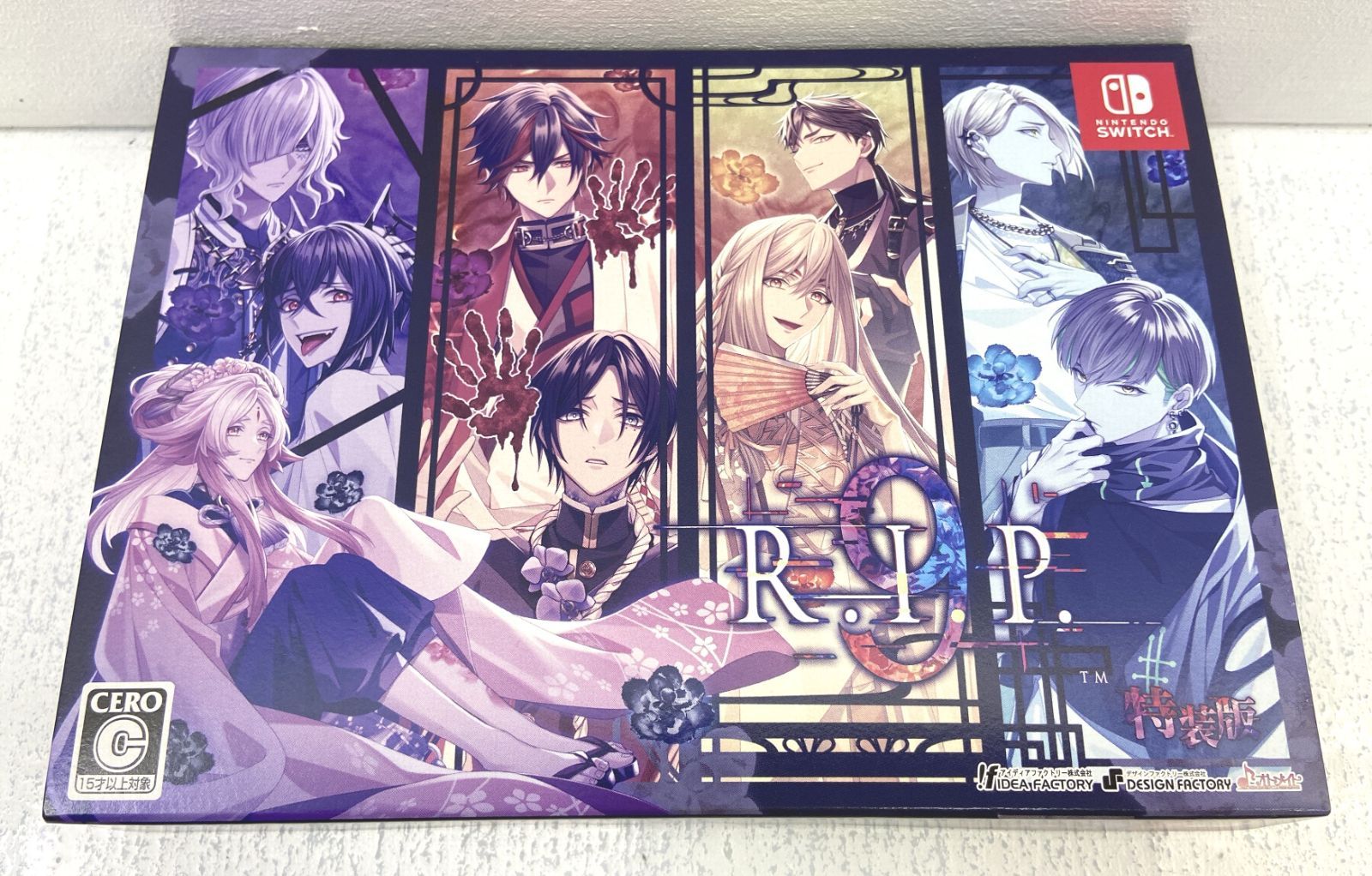  盛岡31-0024 Nintendo Switch 9 R.I.P. 特装版 60 ソフト(パッケージ版) Nintendo Switch