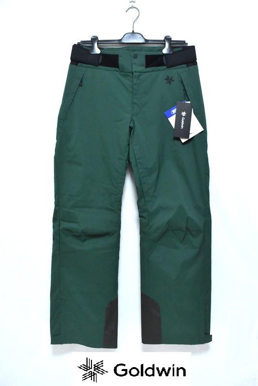 新品 ゴールドウィン G-ソリッド カラー ワイドパンツ ブライトグリーン XS 新品 Goldwin Gソリッド カラー ワイド パンツ 4(XL) G33355B ER