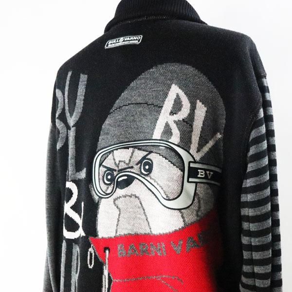 ブルドッグ ニットブルゾン バーニヴァーノ LLサイズ baw-ost5441 BZ