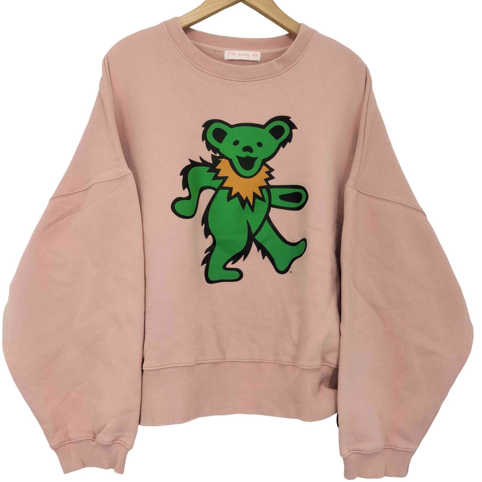 グレイトフルデッド GRATEFUL DEAD big sweat top レディース FREE