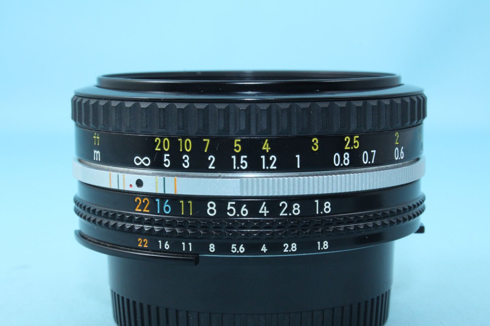 美品 ニコン Nikon Ai-s Nikkor 50mm F1.8 返品保証 パンケーキ 単焦点