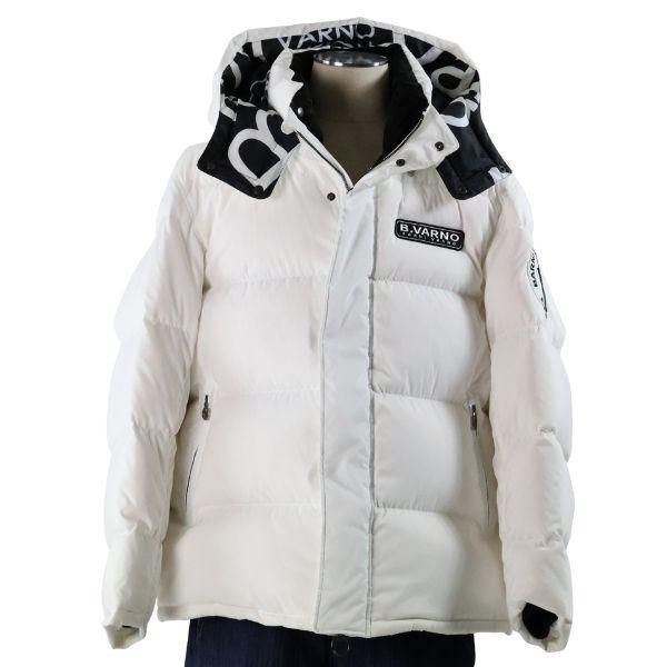 バーニヴァーノ ダウンジャケット LLサイズ baw-ODB5424BZ BARNI VARNO