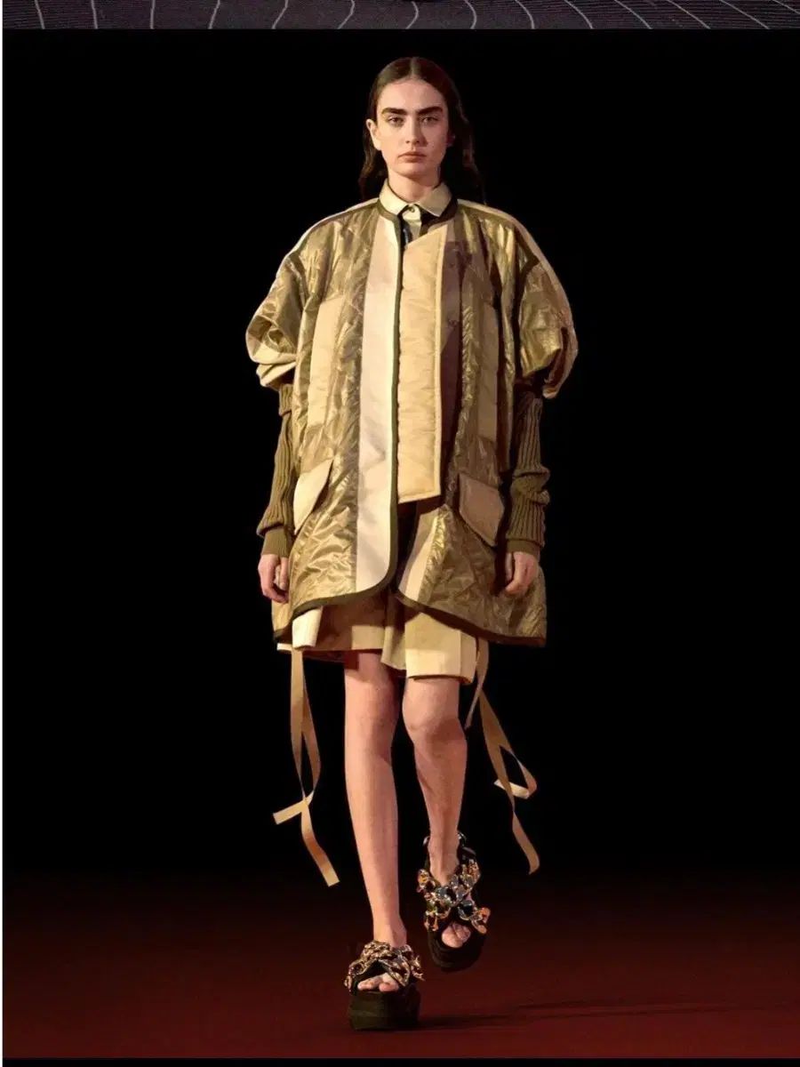 SACAI サカイ ミックス パッチワーク キルティング ジャケット