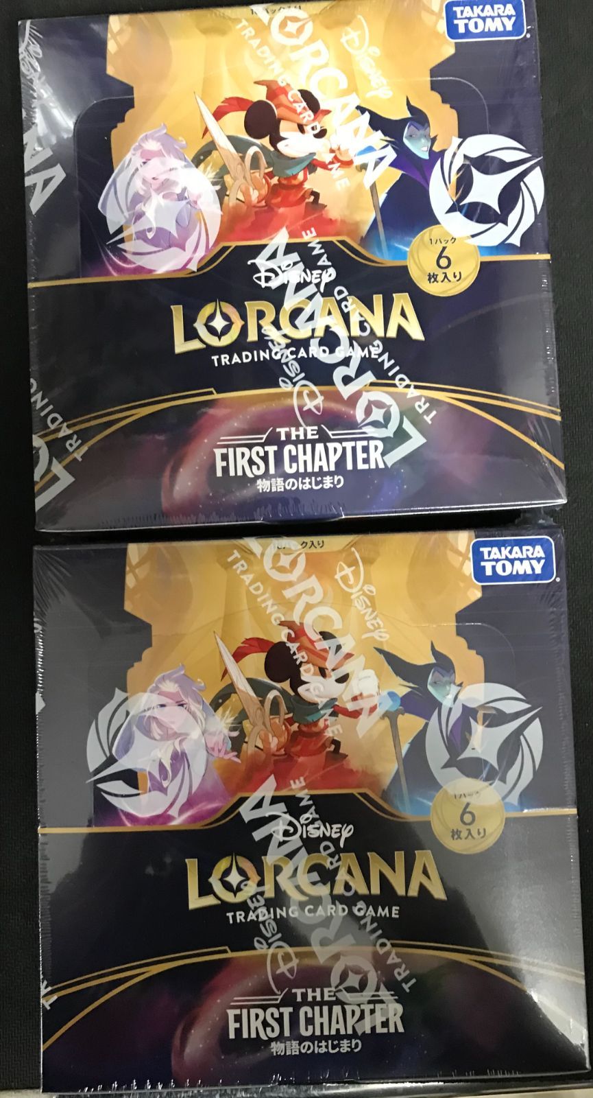 ディズニーロルカナ　【物語のはじまり】×2BOX ディズニーロルカナ 物語のはじまり 2BOXセット 未開封 - メルカリ