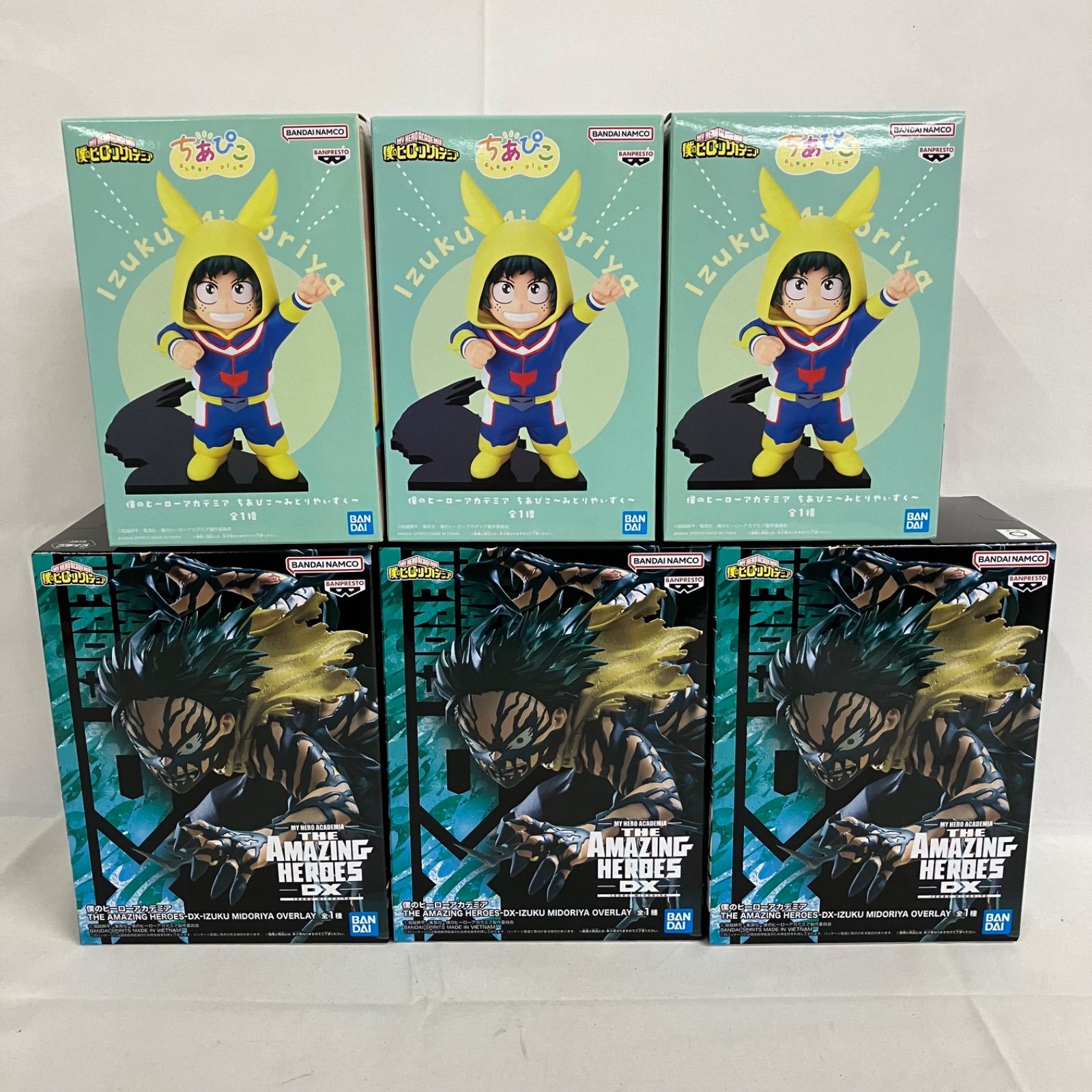 メ*ル様 セール中！6個セット 僕のヒーローアカデミア 未開封 僕のヒーローアカデミア 緑谷出久 フィギュア 6個セット SFQ268