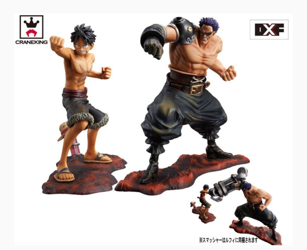 ONE PIECE DXF MANHOOD ルフィ ゼット 2体セット 未開封 ワンピース