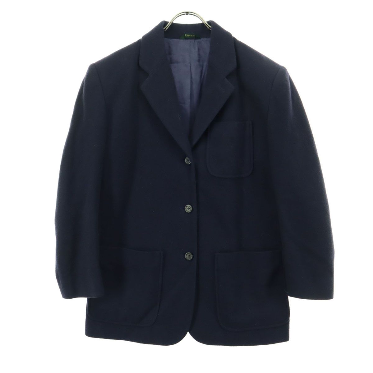 美品 J.CREW ジェイクルー ウール ブレザー S ネイビー レディース 