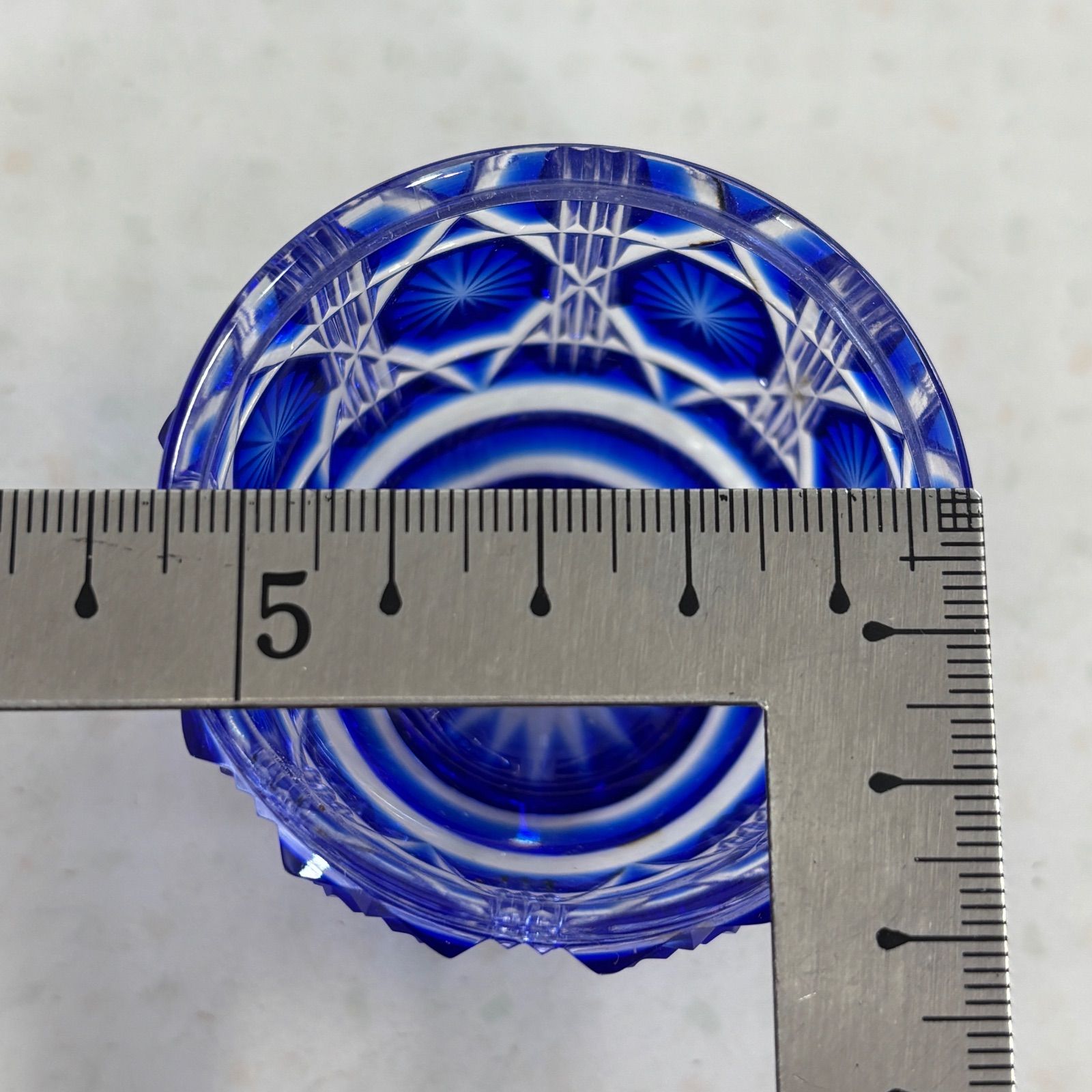 復元薩摩切子 色被せガラス 切子 猪口 ハンドカット クリスタル ショットグラス ダブルグラス ロックグラスアイテム 最 美の匠 ガラス工房 弟子丸 作