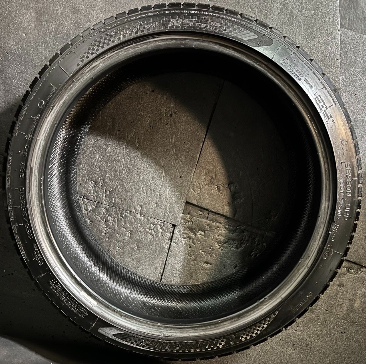  2019年製 約8分山 ナンカン NANKANG NS 25 ALL SEASON オールシーズンタイヤ 255 35 R 19 2本 h_874 19インチ サマータイヤ ノーマルタイヤ