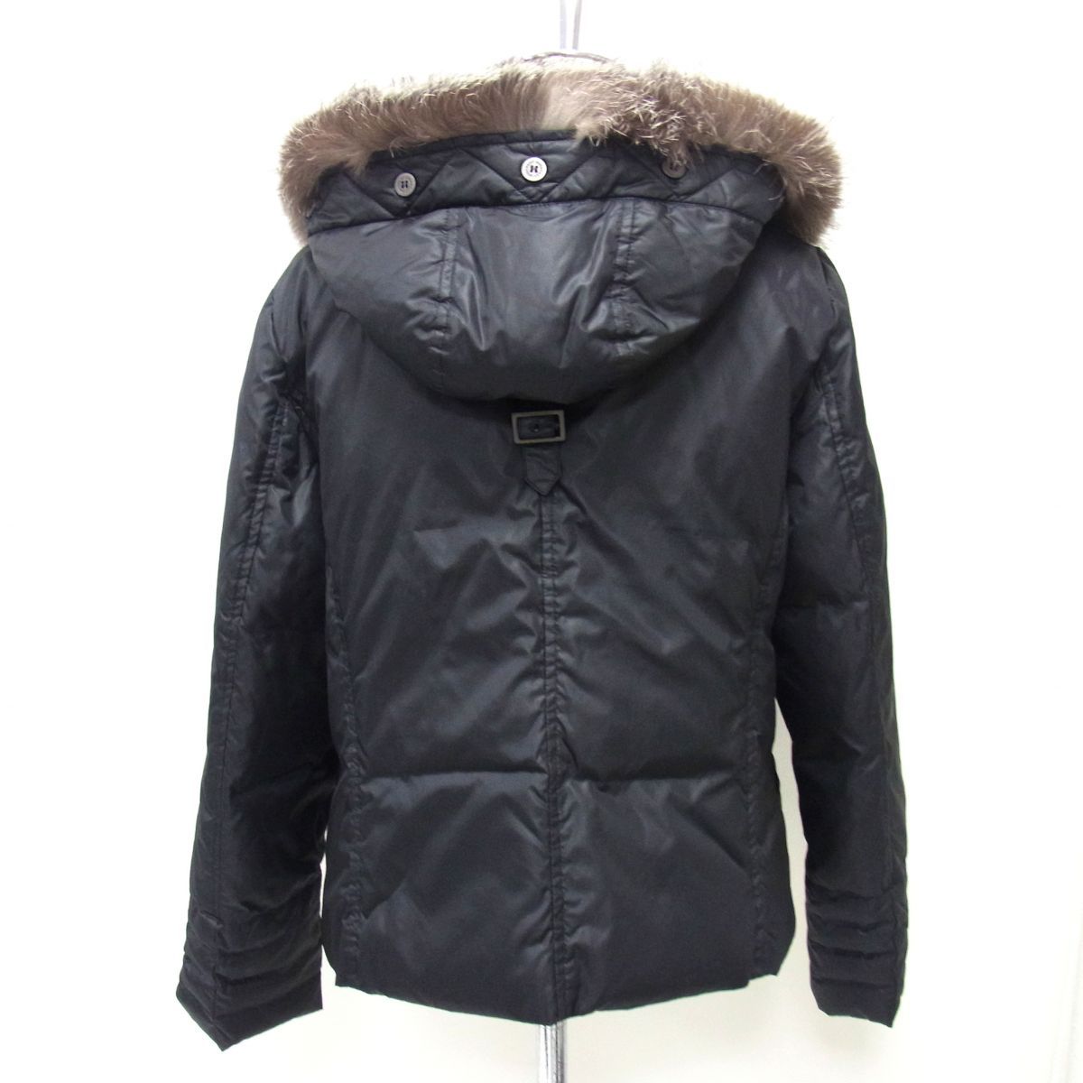 美品☆BURBERRY LONDON フード付き ダウンジャケット レディース