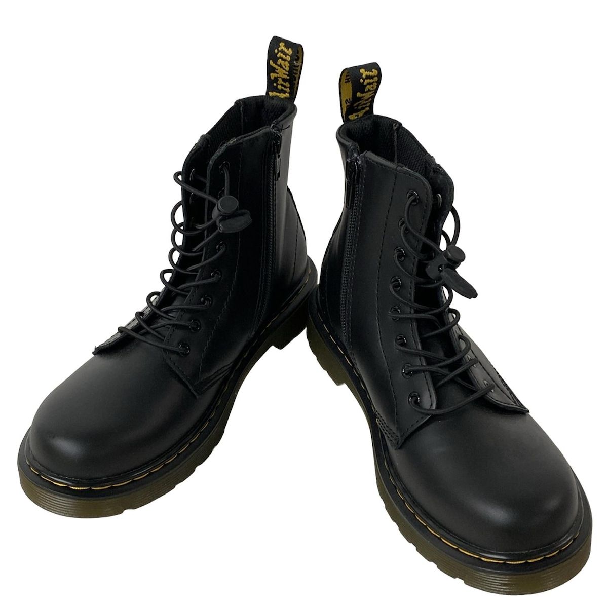 Dr.Martens ドクターマーチン ショートブーツ UK 3 レディース - 黒 サイドゴア レザー