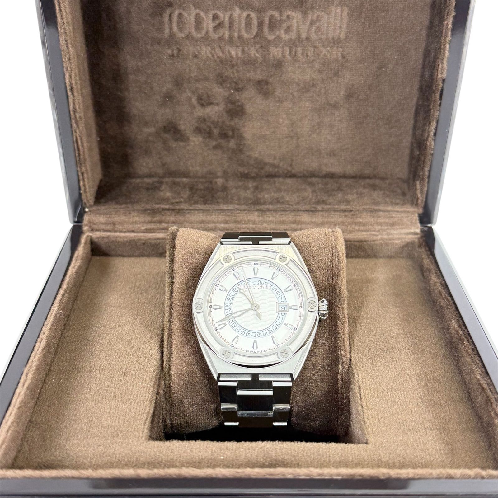 ロベルトカヴァリ バイ フランクミュラー 腕時計 稼働品 ロベルトカヴァリ バイ フランクミュラー カトリーヌ RV2L091M0051