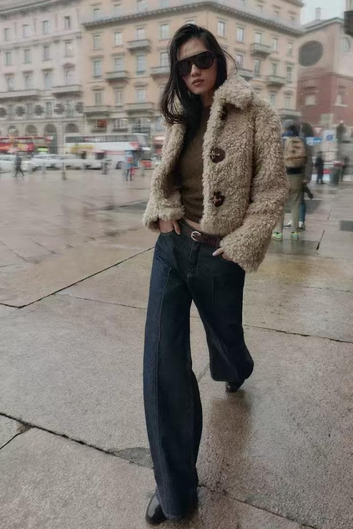 フェイクファージャケット