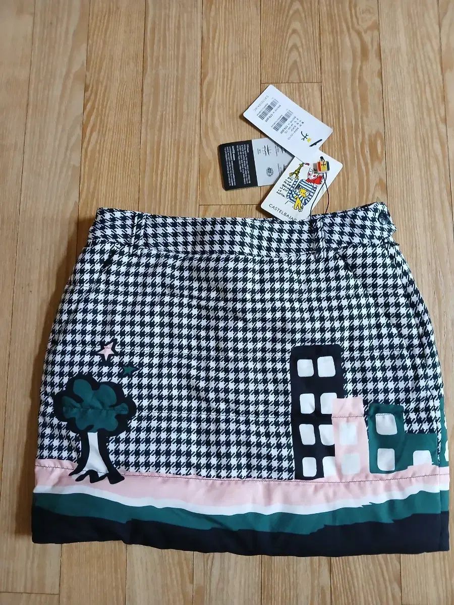 レディースゴルフグースダウンパデットスカート 64