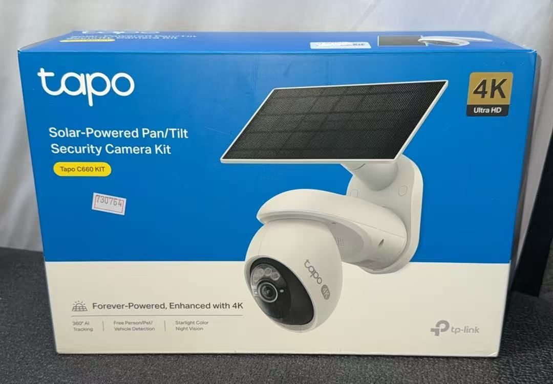 TP Link Tapo C 660 KIT 防犯カメラ ペットカメラ 屋外 ソーラー 730764