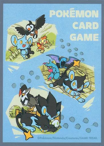 [Used] Supply Pokemon Card Game Deck Shield (sleeve) MY RENTORAR'S STORY Pokemon Center Limited