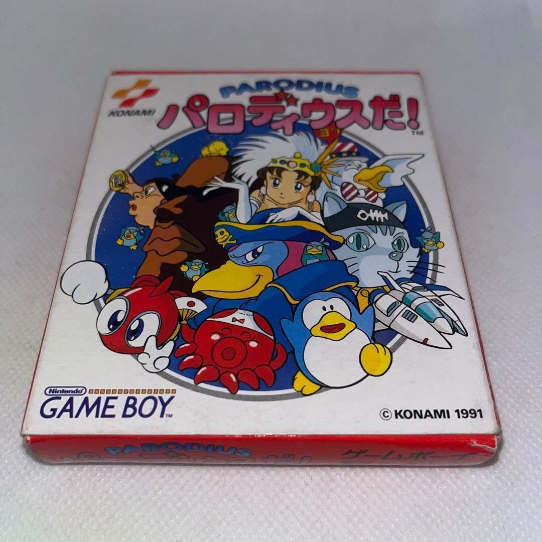 ハガキ チラシ付 パロディウスだ ! ゲームボーイ