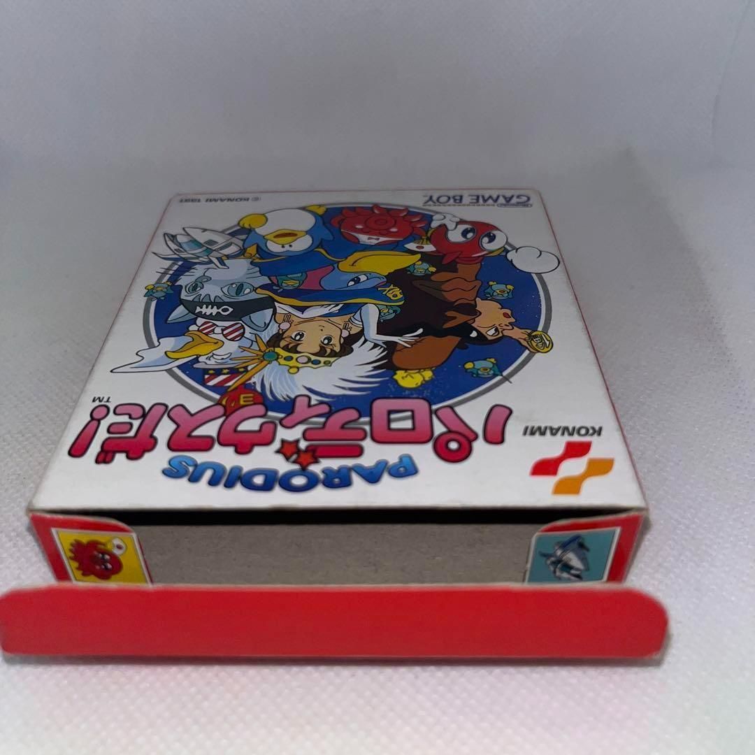 パロディウスだ! ゲームボーイ　箱説あり パロディウスだ ゲームボーイソフト 箱付き 説明書無し｜Yahoo!フリマ