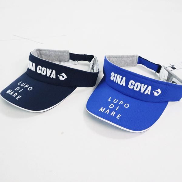 街の洋服屋フタバ シナコバ サンバイザー 40代 50代 60代 ゴルフ golf スポーツ メンズ カジュアル 春 夏 sina covaプレゼント ギフト