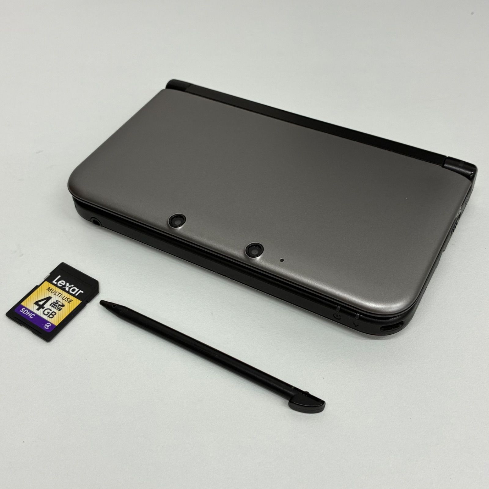 動作品 Nintendo 3 DS LL SPR-001 任天堂 ニンテンドー 本体 シルバーブラック ゲーム機