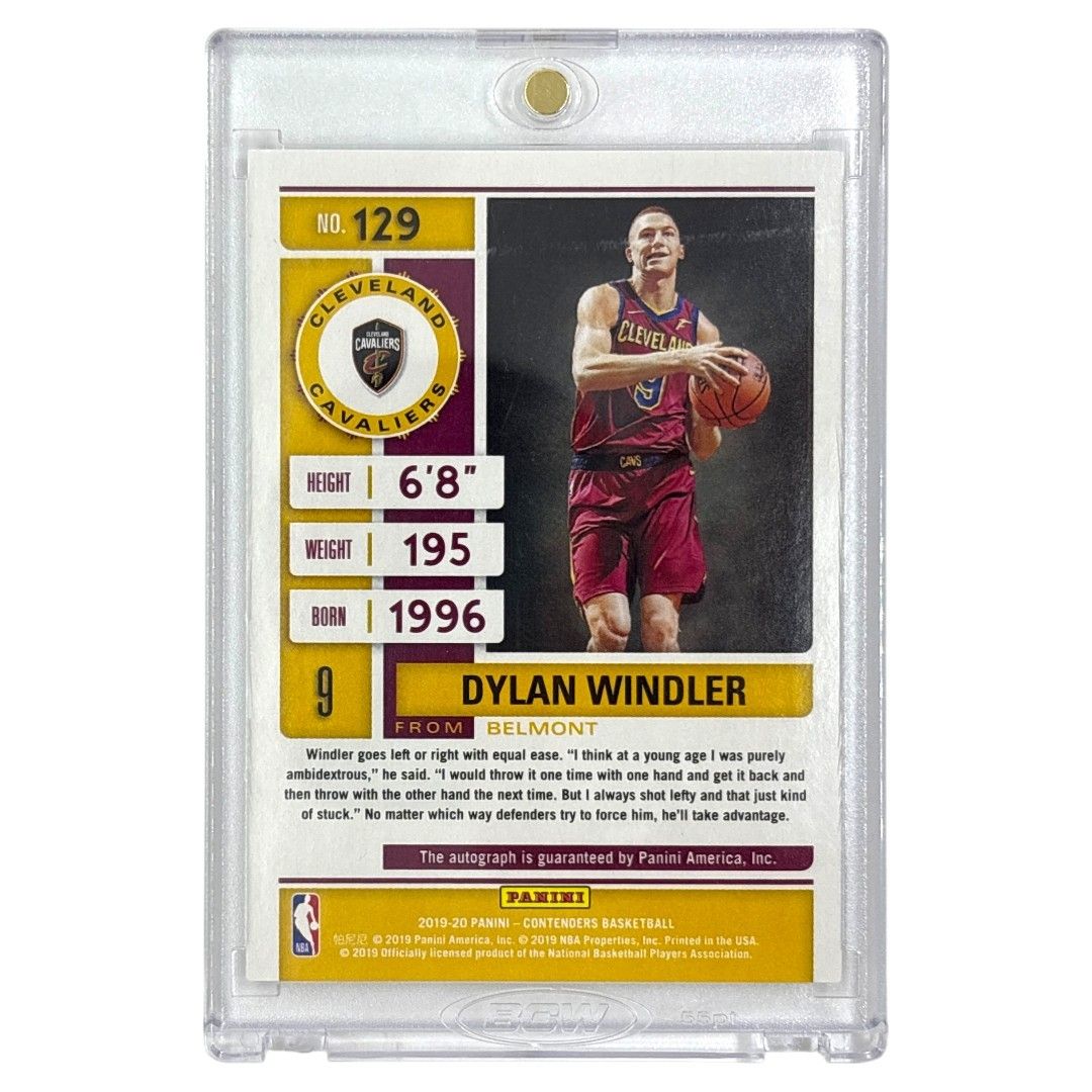 PANINI NBAカード DYLAN WINDLER 25 129 IT 1