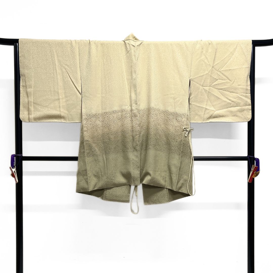 道中着 レース グラデーション 花 亀甲 着物 122 b d ms