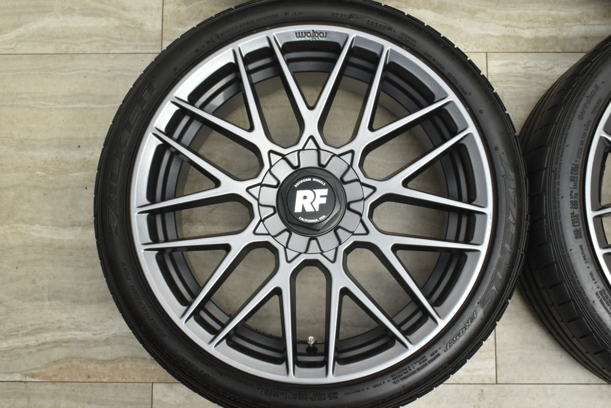 RSE 19 in 8 5 J 45 10 35 PCD 112 114 3 アゼニスFK 453 225 40 R 245 ベンツ Cクラス BMW G 20 3シリーズ クラウン